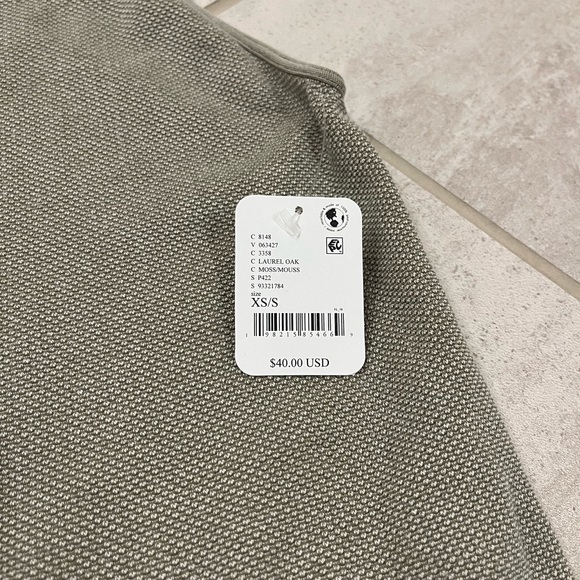 Free People Intimately Seamless Tank Top Laurel Oak (XS/S) Sleeveless Turtleneck - Picture 5 of 8